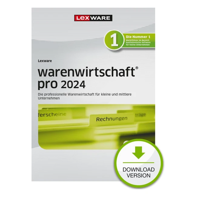 Lexware Warenwirtschaft Pro 2024 - Jahresversion 365 Tage - PC Aktivierungscode per E-Mail