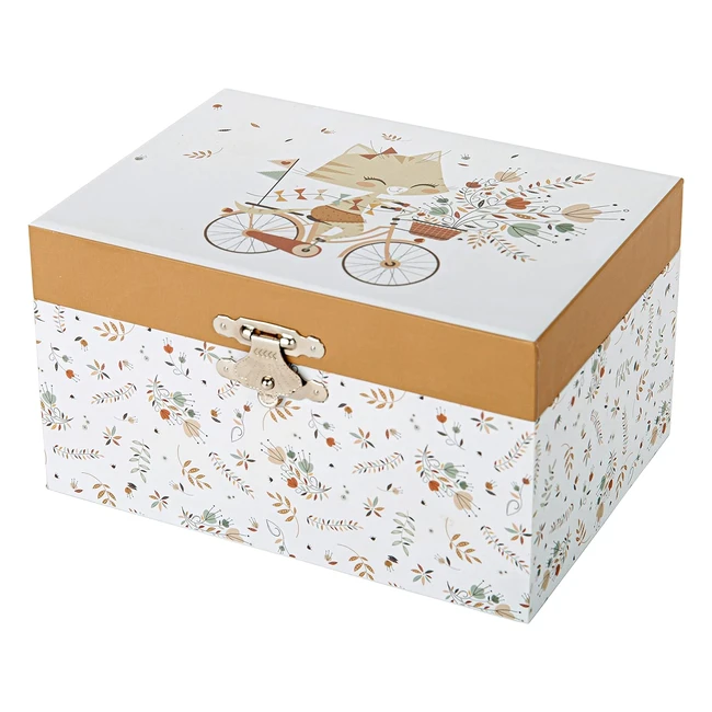 Coffret Musical Chat dans la Prairie - Trousselier - Réf. 123456 - Musique Le Printemps de Vivaldi