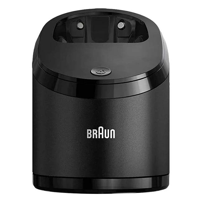 Braun Center SmartCare 5 in 1 - Nero - Serie 9 e 8 - Pulizia, Lubrificazione, Asciugatura - Compatibile con Cartucce di Pulizia e Rinnovo