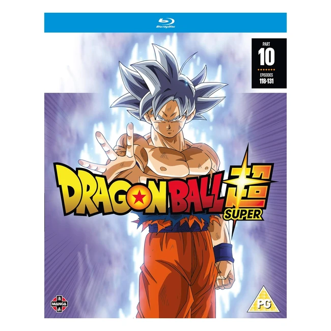 Dragon Ball Super Part 10 Episodes 118131 Blu-ray - Action-Packed Anime Adventure