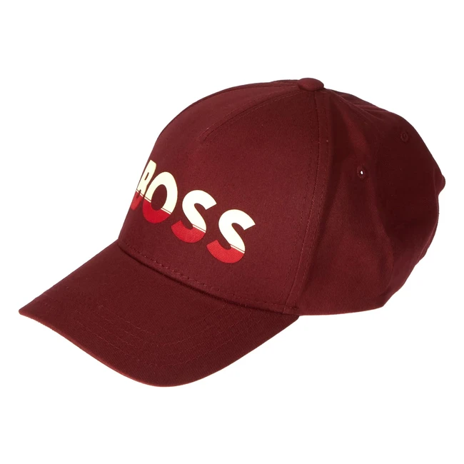 Casquette Boss Hommes Capboldblock en Twill de Coton avec Logo Imprimé - Réf. 654
