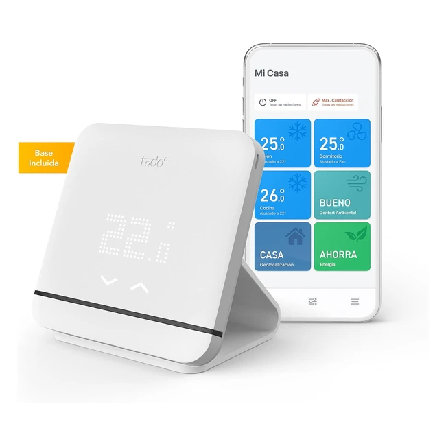 Control inteligente de aire acondicionado Tado V3 - Ahorra energía y disfruta del hogar inteligente