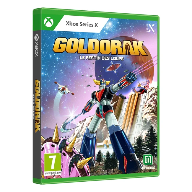 Goldorak Le Festin des Loups Xbox - Incarnez Goldorak et Actarus dans ce jeu d'action-aventure