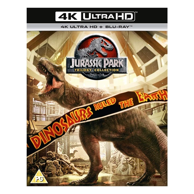 Jurassic Park Trilogy 4K UltraHD BD BluRay 2018 Region Free - Free Delivery!