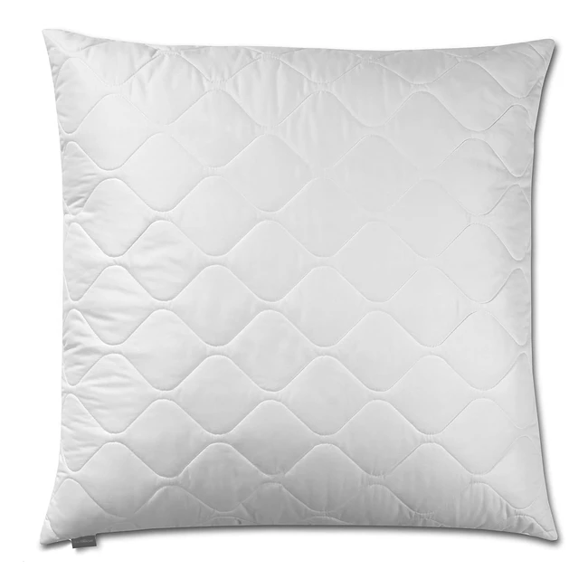 Traumnacht 3Star Kissen weich und bequem, aus weicher Mikrofaser, waschbar, weiß, 80 x 80 cm