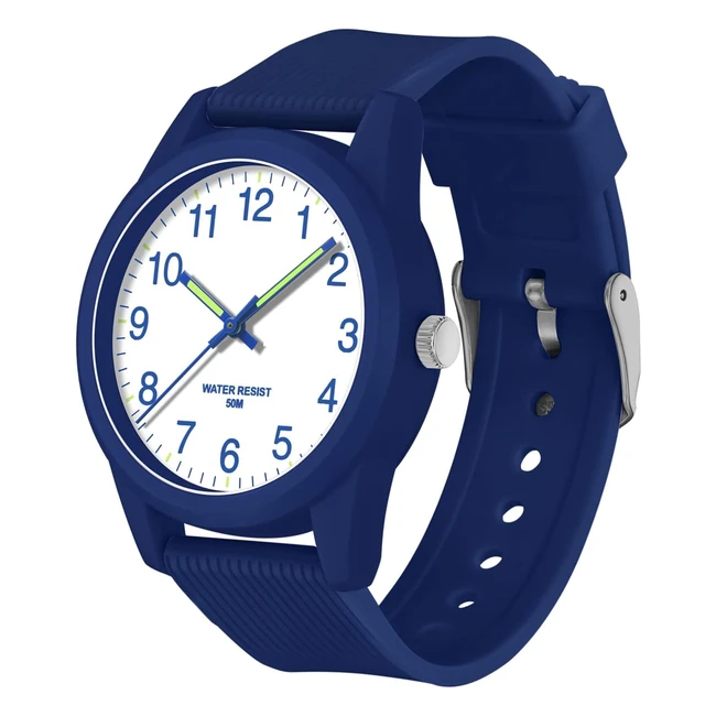 Orologio per bambini Tenock 50m impermeabile - Facile da leggere - Regalo compleanno