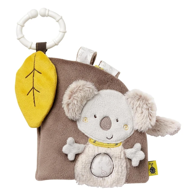 Fehn 064117 - Libro ilustrado suave con diseño de koala - Tamaño 14x15cm