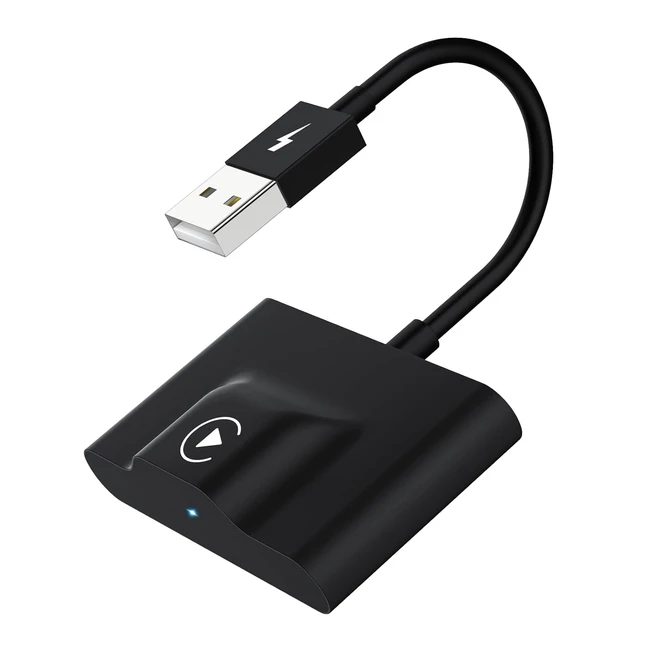 Adaptateur Carplay sans fil pour voitures à partir de 2015 iOS 10