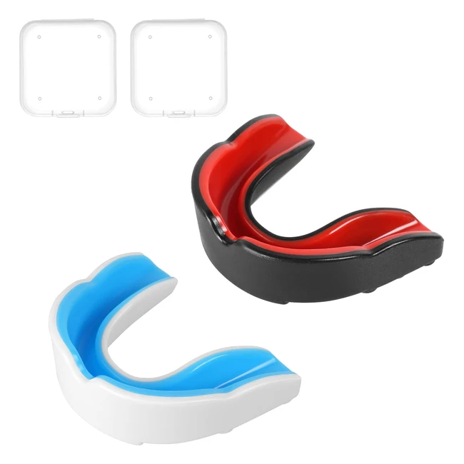 Flintronic Paradenti per Adulti - Protezione Antiurto - Paradenti Sportivo Professionale - Rugby Boxe Arti Marziali Hockey - #Sport #ProtezioneDenti #Sicurezza