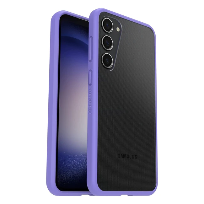 Funda Otterbox Samsung Galaxy S23 - Protección Militar - Antimicrobiana - Transparente/Morado