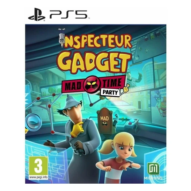 Inspecteur Gadget Mad Time Party PS5 - Aventure amusante et exaltante
