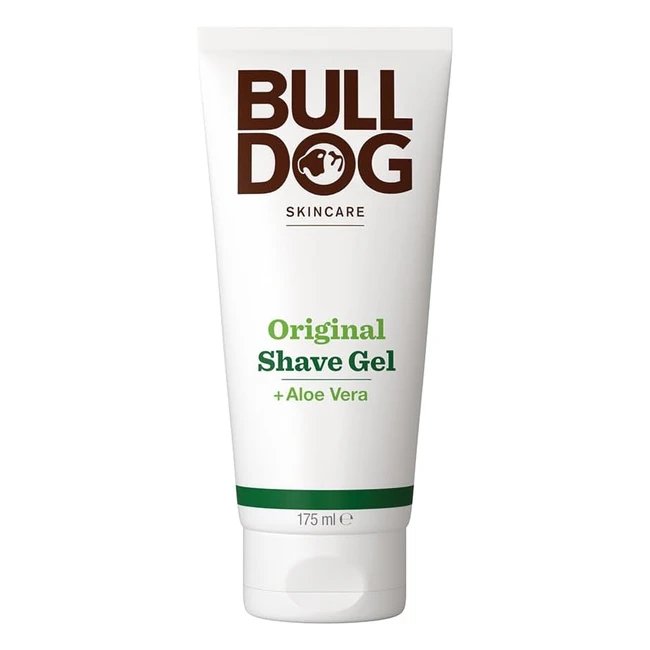 Bulldog Men's Skincare: Original Shave Gel 175ml - Natural & Cruelty-Free