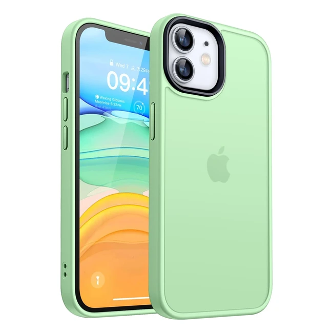 Cover Opaca per iPhone 11 - Protezione Sottile Antiurto - Verde Chiaro