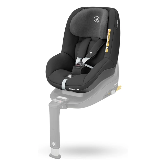 Silla de Coche Maxi-Cosi Pearl Smart iSize - Grupo 1 - Reclinable - 6 meses a 4 años - 67-105 cm - Negro
