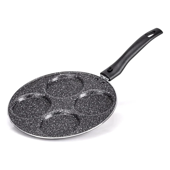 Sartén Alluflon Tradizione Italia con 4 Moldes Antiadherentes - ¡Cocina sin Grasa! ????