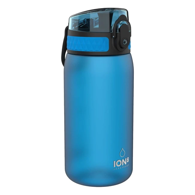ion8 Kids Water Bottle 350ml/12oz - Leak Proof, Easy to Open, Secure Lock - BPA Free