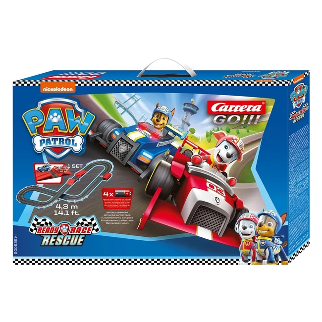 Carrera Paw Patrol Pista 20063514 - Pista Slot Car 143 - Qualità e Design