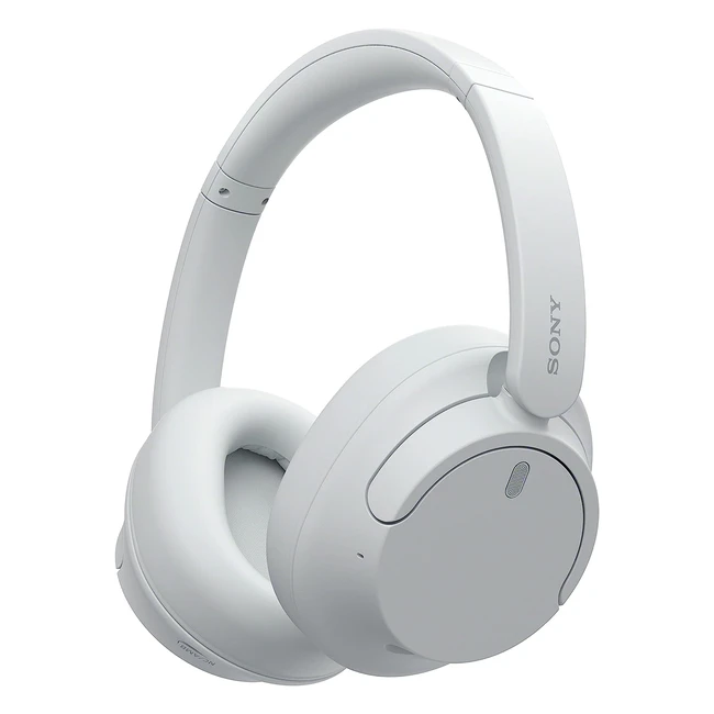 Sony WHCH720N Noise Cancelling Wireless Bluetooth Headphones - Up to 35 Hours Battery Life and Quick Charge - White