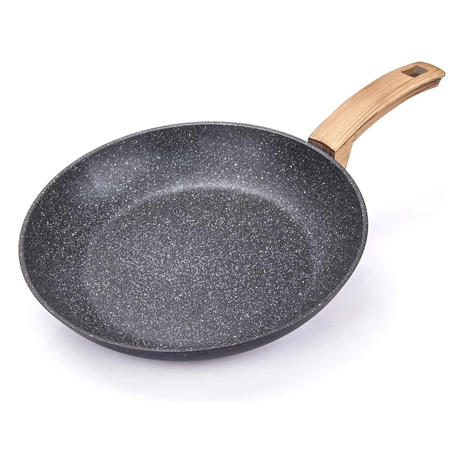 Padella Alluflon Etna Wood, Antiaderente, 24 cm