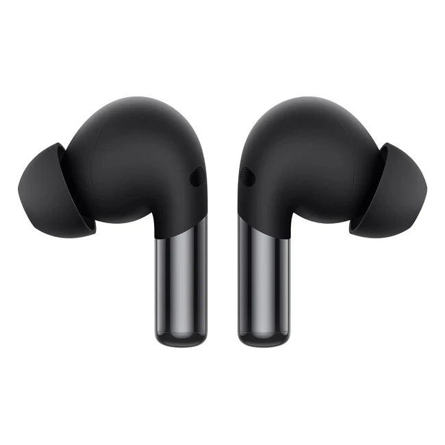 OnePlus Buds Pro 2 - Auricolari Wireless con Durata Batteria 39 Ore - Cancellazione Rumore e Audio Spaziale - Obsidian Black