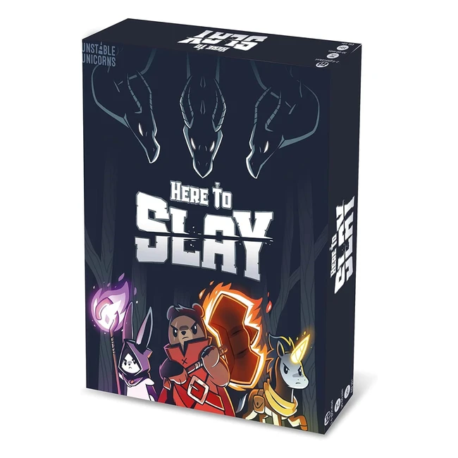 Asmodee Here to Slay - Gioco di Carte, 2-6 Giocatori, 10 Anni+, Edizione Italiana