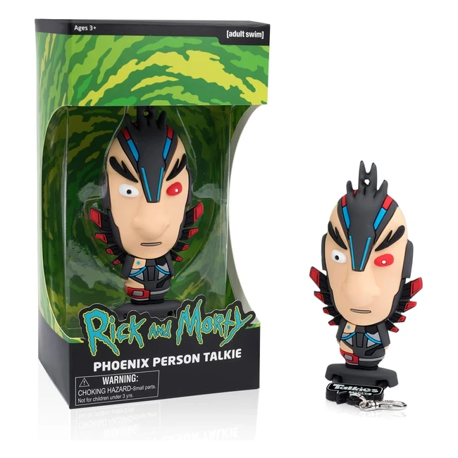Wow Stuff RM101805 Rick and Morty Talkie Phoenix Bird Person - 6 Random Iconic Phrases