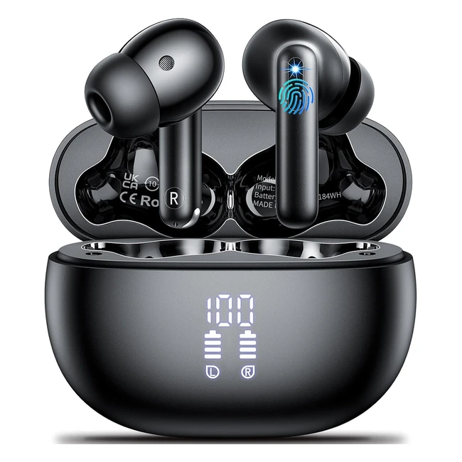 Auriculares Bluetooth Aoslen Inalámbricos 53 - Cancelación de Ruido, Estéreo Hifi, Pantalla LED - ¡Compre Ahora!