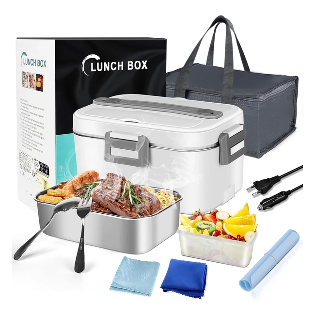 Fiambrera eléctrica Anykuu 18L 75W 12V24V220V para trabajo y viajes