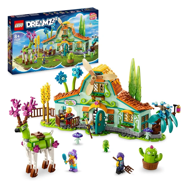 Lego 71459 Dreamzzz Stable of Dream Creatures Set - Fantasy Farm Toy
