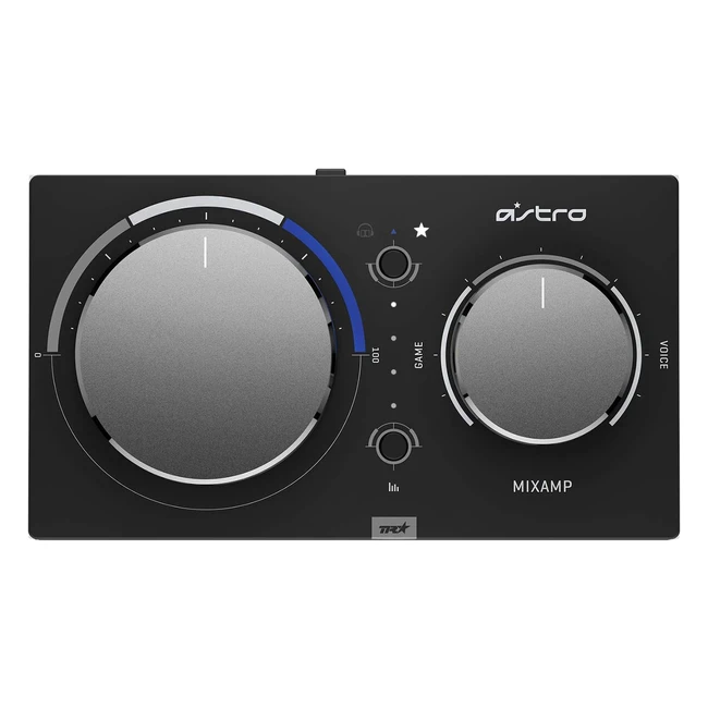 Astro Gaming MixAmp Pro TR - Amplificador Cascos 4a Gen - Dolby Audio - USB - PS5 PS4 PC Mac Switch - Negro/Azul