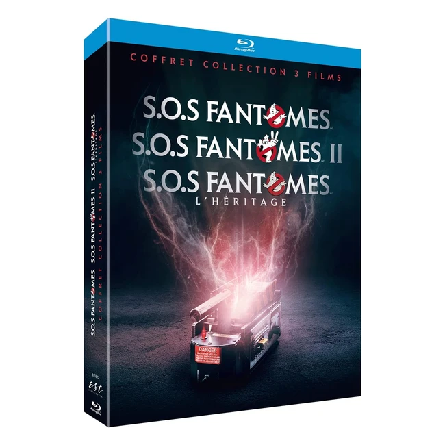 Coffret Collection 3 Films II SOS Fantômes L'Héritage Blu-ray
