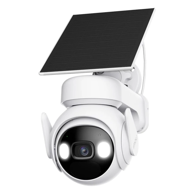 Imou 2K Telecamera Wifi Esterno Senza Fili - Batteria 15000mAh - Visione Notturna a Colori - IP66