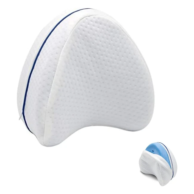 Almohada Ortopédica Magic Select para Piernas y Rodillas - Cojín Ergonómico de Piernas - Almohada Viscoelástica Adaptable con Espuma de Memoria