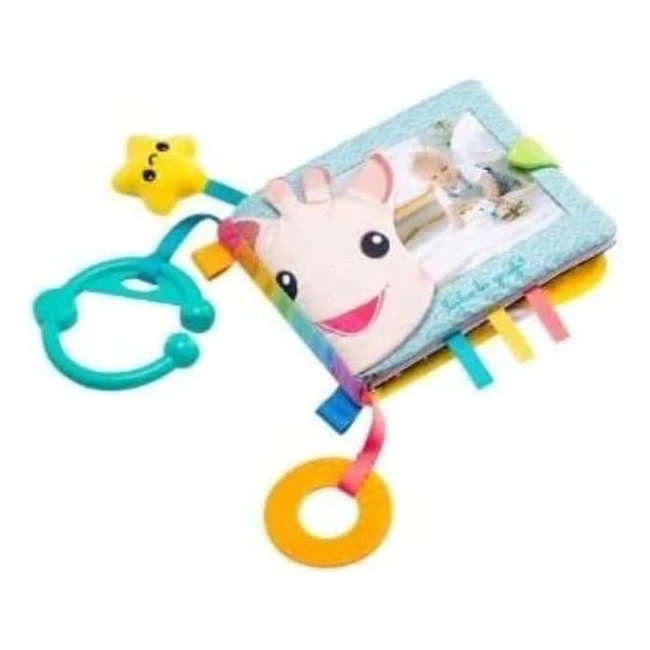 Sophie la girafe - Album photo 2 en 1 - Jouet d'éveil - Format 15x10 - Cadeau de naissance