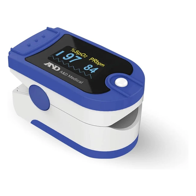 Oxímetro de Pulso AD Medical - Verificación de Saturación de Oxígeno y Frecuencia del Pulso