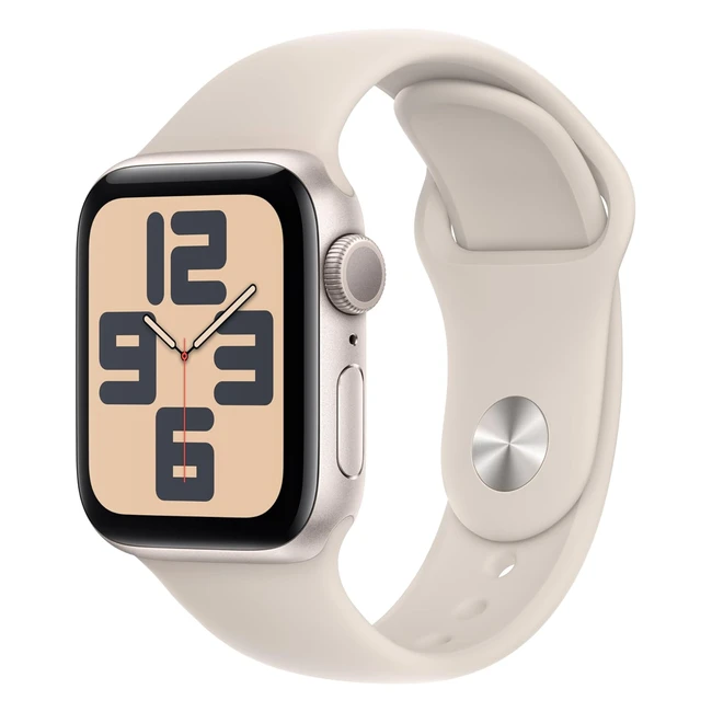 Apple Watch SE 2 Generazione 2023 GPS 40 mm Smartwatch - Fitness Tracker, Monitoraggio del Sonno, Rilevamento Incidenti