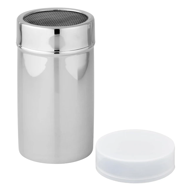 Dispenser Fackelmann Spargizucchero e Cacao Maxi - Acciaio Inox - Lavabile in Lavastoviglie