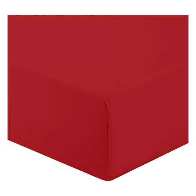 Gabel Percalle Amaranto Sottolenzuolo Matrimoniale King Size 210x180x03 cm