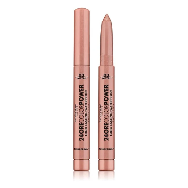 Deborah Milano Ombretto 24 Ore Color Power Waterproof N3 Rose Bronze - Alta Tenuta