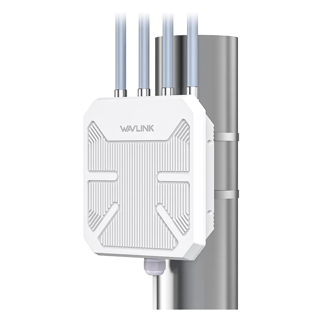 Ripetitore WiFi Esterno Potente Antenna Lunga Distanza Amplificatore 6 Wavlink AX1800 Mesh