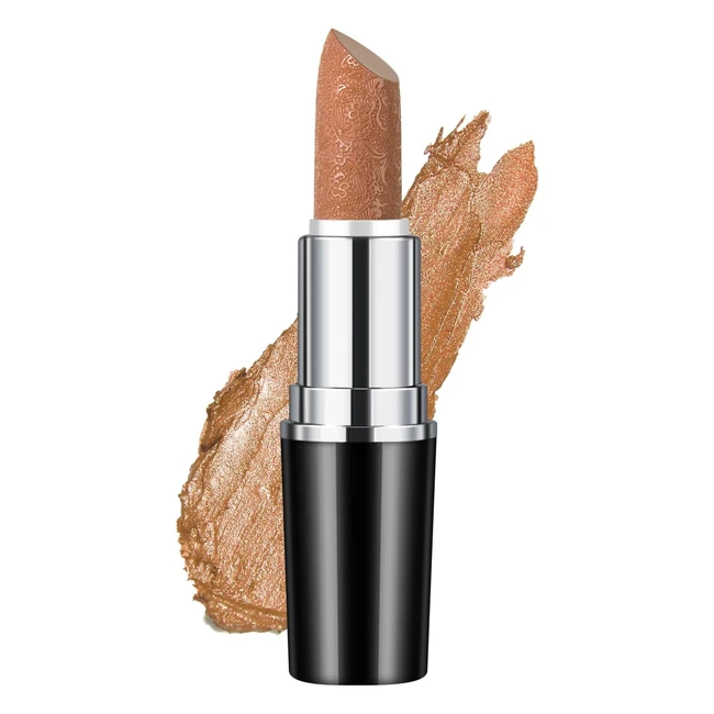 Rossetto Glitterrossetto Nude Metallizzato - Anglicolor #10 Sahara Gold