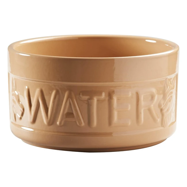 Mason Cash Cane Dog Water Bowl - 20cm - Ideal for Large Dogs