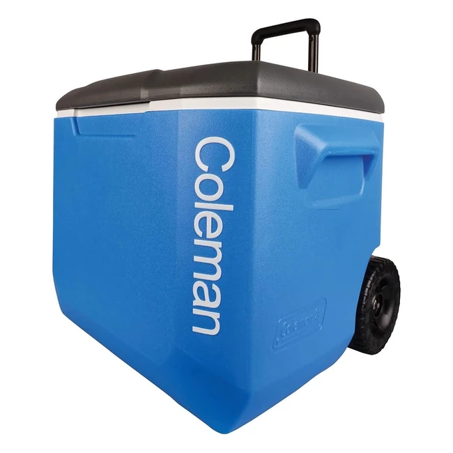 Enfriador Coleman Performance 60qt con ruedas - Mantén tus alimentos frescos en carretera