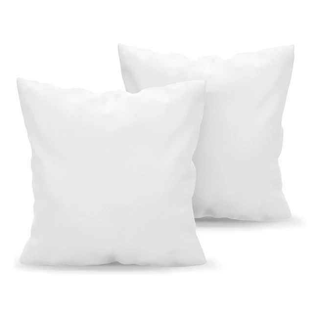 Lot de 2 taies d'oreiller Dreamzie 65x65 en microfibre certifiée Oeko-Tex - Douceur et confort