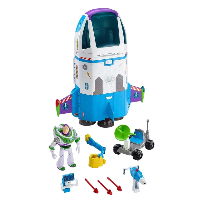 Nave Espacial Buzz Lightyear - Juguetes Disney Toy Story 4 - Mattel GJB37