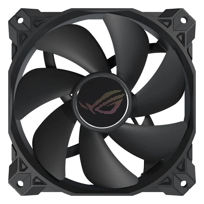 Asus ROG Strix XF 120 - Ventola per Radiatore o CPU 120mm 4 Pin PWM 250-1800 RPM - Pads Antivibrazione - Durata 400000 Ore - Silenziosa - Nero