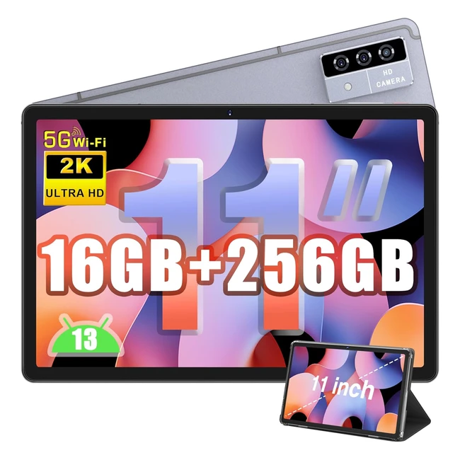 Tableta 2024 2k 11 pulgadas 16GB RAM256GB ROMTF 1TB Android 13 20001200 8Core 20GHz 4Altavoces