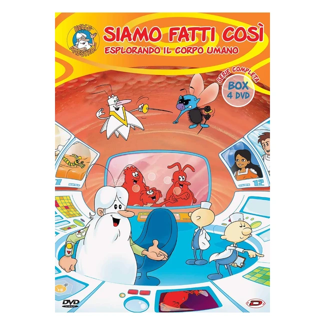 Siamo Fatti Così - Esplorando il Corpo Umano DVD Box 4 - Acquista Ora!