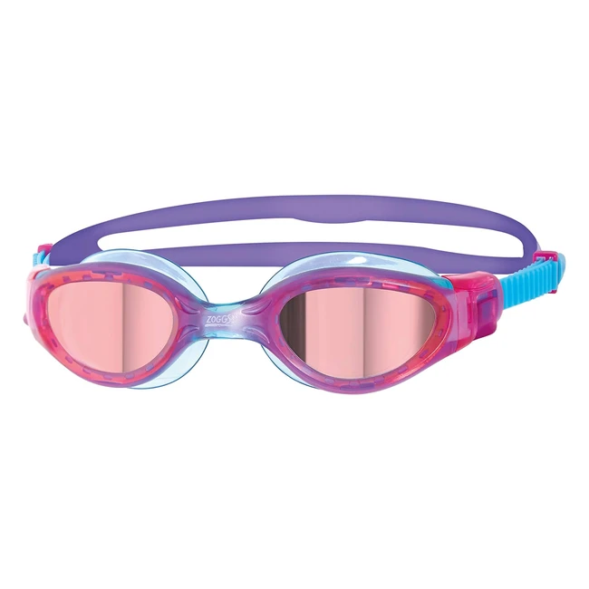 Zoggs Phantom Elite Mirror Swim Goggles - Unisex/Youth - Reference: 614 - Pink/Purple - Free Delivery