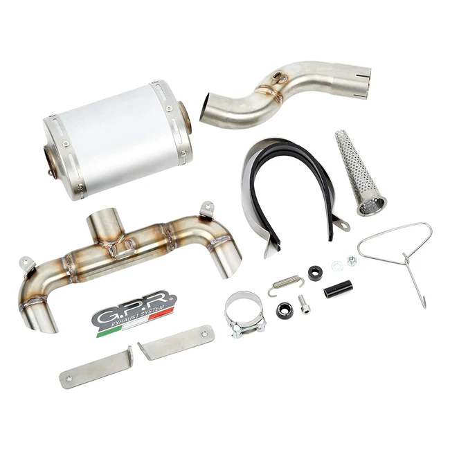 Escape GPR S97AO GSR 600 200611 Ghost Line Homologado - Tubo de Conexión Aluminio